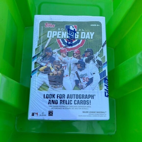 Factory Sealed 2021 Topps Opening Day Blaster Box - Picture 2 of 3